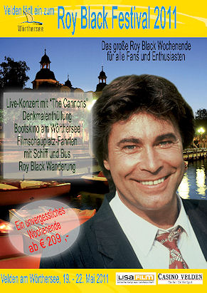 Flyer Roy Black Festival 2011